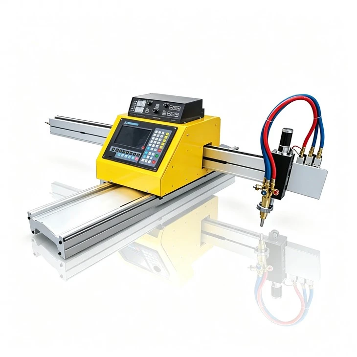 Portable CNC Dual Plasma Flame Cutting Machine-2